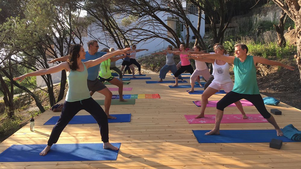 Yoga und Wandern auf Samos